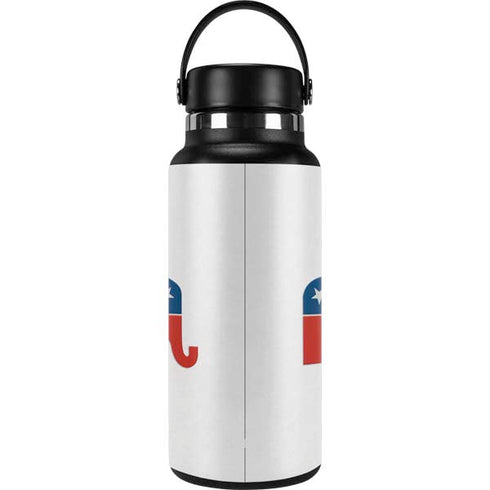 Republican Elephant Hydro Flask 32oz Wide Mouth Skin
